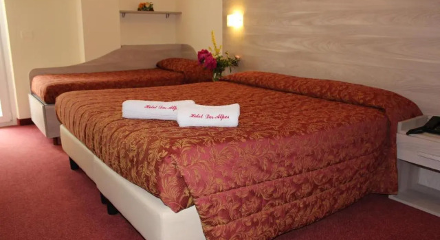 Семейный номер Standard с балконом и с видом на горы Hotel Des Alpes