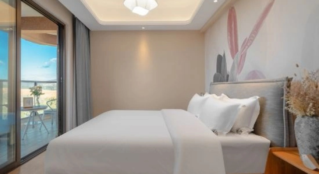 Семейный люкс с 2 комнатами с видом на озеро Fuxian Lake Yunkuan Shanhai Hotel