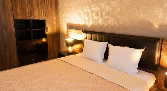 Апартаменты Цокольный этаж c 1 комнатой Green Paradise Deluxe Apartments