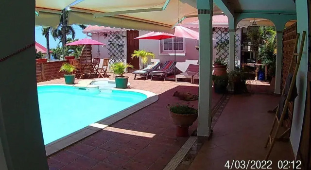 Двухместный номер Standard Agréable chambre d'hôtes, SDB, piscine, carbet cuisine.