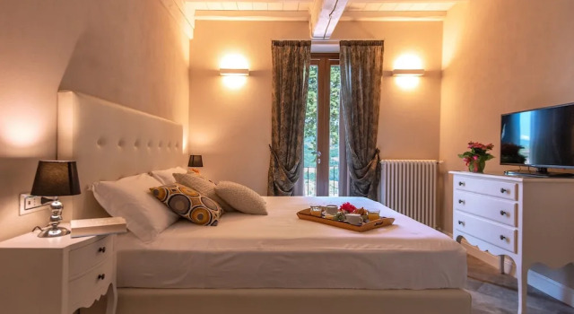 Deluxe lejlighed med bjergudsigt Il Borgo di Villa Cellaia
