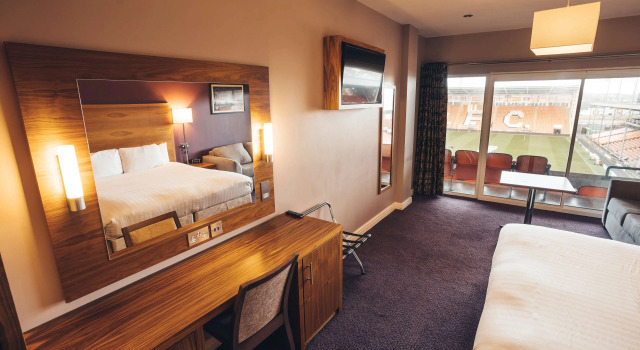 Номер Superior Blackpool Football Club Stadium Hotel, a member of Radisson Individuals