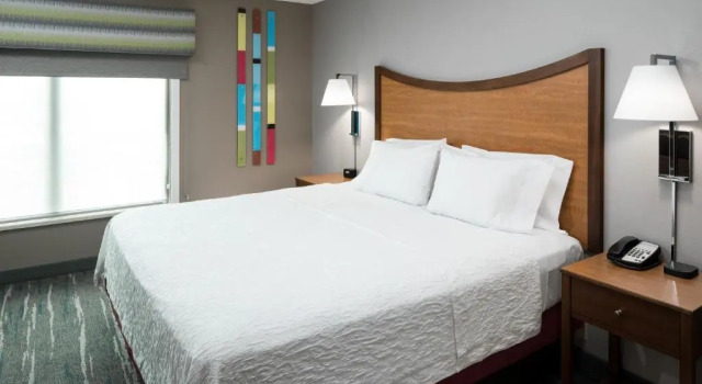 Двухместная студия Hampton Inn & Suites Chicago North Shore