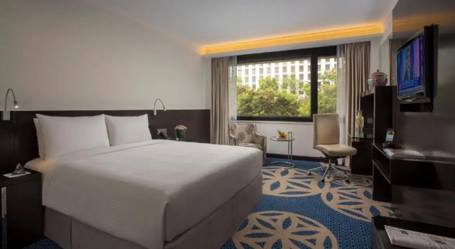 Deluxe Doppel Zimmer Concorde Hotel Singapore