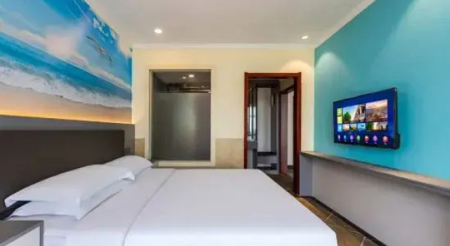 Двухместный люкс Luxury с видом на море Jiangtai Holiday Hotel