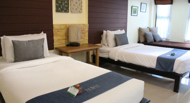 Двухместный номер Standard с балконом и с красивым видом из окна Nan Boutique Hotel