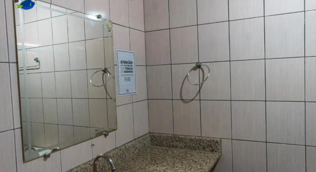 Кровать в общем номере Sky Suites Pousada