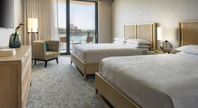 Номер Standard с 2 комнатами рядом с пляжем JW Marriott Clearwater Beach Resort & Spa