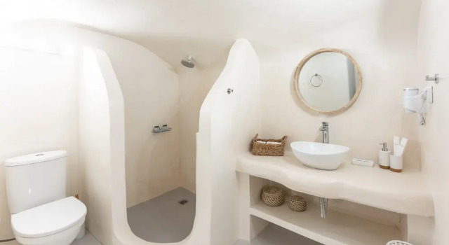 Коттедж с 2 комнатами с видом на океан Kalamia Cave House