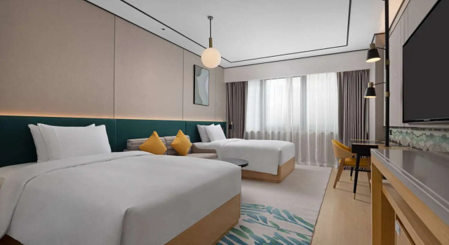 Двухместный номер Standard Hilton Garden Inn Zigong High-Tech Zone