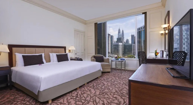 Двухместный номер Deluxe с красивым видом из окна Waldorf Astoria Kuala Lumpur