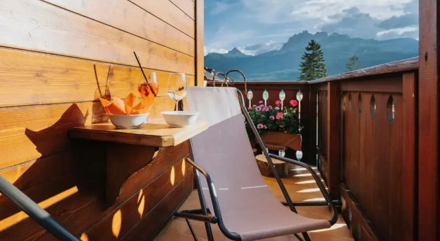 Номер Standard Hotel Panda Cortina- ricarica auto elettriche