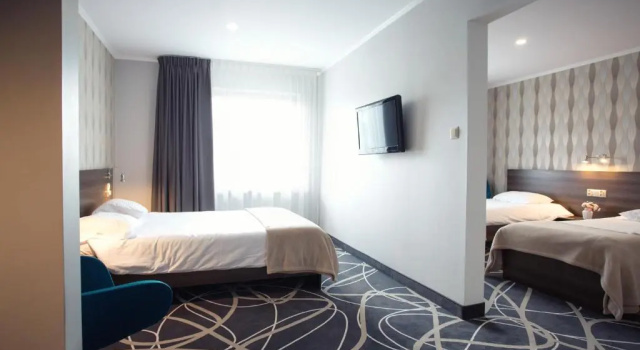 Четырёхместный номер Deluxe Hotel Nad Nettą