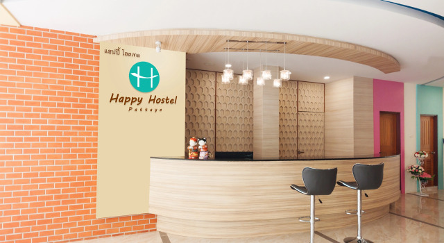 Кровать в общем номере Happy Hostel
