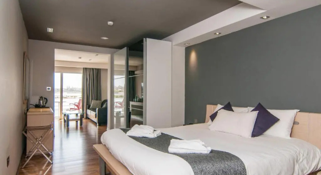 Luxo Casal quarto Pebbles Boutique Aparthotel