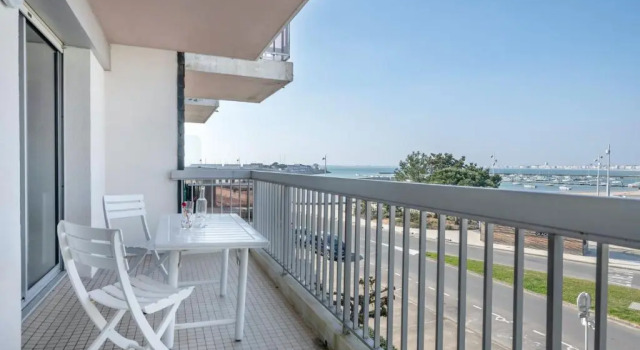 Апартаменты Appartement pour 4 personnes avec vue sur la marina de Pornichet