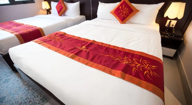 Четырёхместный номер Deluxe Blue Summer Hotel