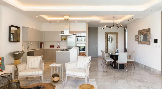 Семейные апартаменты с 2 комнатами с видом на озеро ll Lago at Juanillo Beach