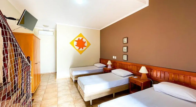 Семейный люкс Дуплекс Hotel Pousada Brilho do Sol
