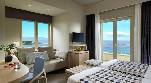 Двухместный номер Superior с видом на море Irida Hotel