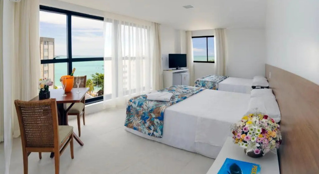 Семейный номер Standard с частичным видом на море Palms Ponta Verde by Tropicalis