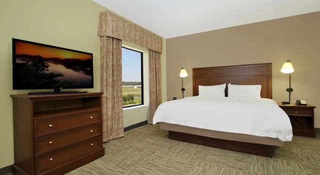 Одноместный люкс Hampton Inn & Suites Madisonville