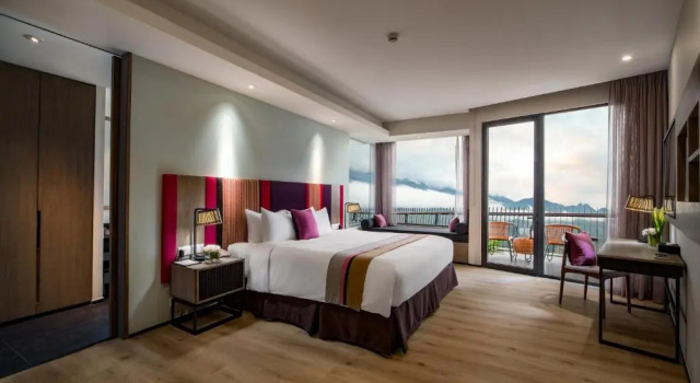 Двухместный номер Premium Deluxe с видом на долину Paos Sapa Leisure Hotel
