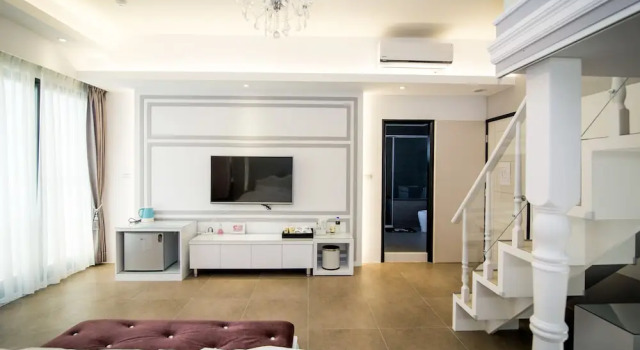 Четырёхместный семейный номер Standard с балконом Ai Lian Shan Shui Homestay