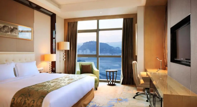 Номер Standard с видом на реку DoubleTree by Hilton Chongqing Wanzhou