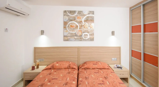 Студия Цокольный этаж с балконом Paul Marie Hotel Apartments