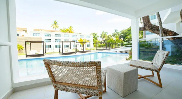 Коттедж 2 Bedroom Pool View Presidential Suites Cabarete