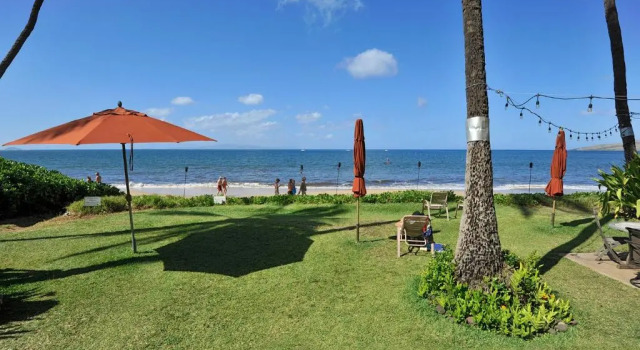 Апартаменты c 1 комнатой рядом с пляжем Kihei Kai Oceanfront Condos