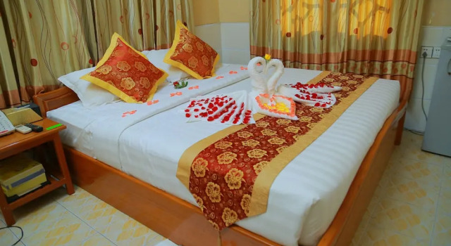 Camera doppia Standard con vista sul fiume Hotel Shwe Pyi Tan