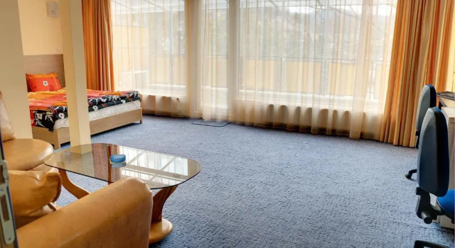 Monolocale Deluxe con balcone e con vista Neon Guest Rooms