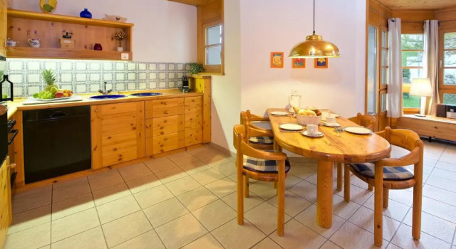 Студия Schweizerhof Ferienwohnungen Lenzerheide 5