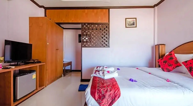 Двухместный номер Standard с балконом и с видом на море Baan Rabieng Resort