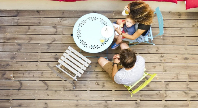 Семейный номер Standard с балконом Georges Hostel & Café