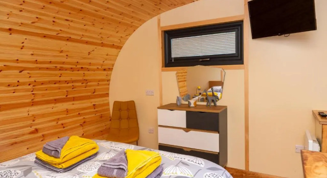 Fell View Park Escape Pods with hot tubs
