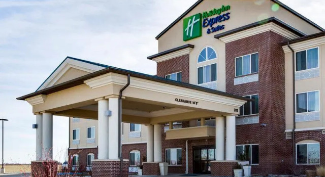 Кровать в общем номере Holiday Inn Express & Suites Nevada by IHG