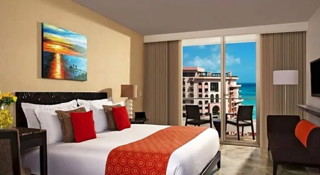 Номер Standard с частичным видом на океан Krystal Grand Cancun All Inclusive