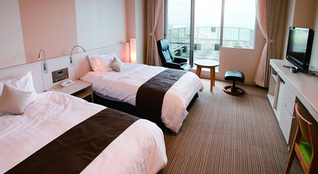 Двухместный номер Standard KAMENOI HOTEL Atami Annex