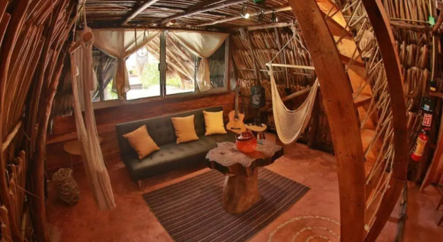 Hermosa Cabaña con vista a la laguna, en 5ta av., Prenota Hotel Hotel a Quintana Roo con parcheggio, Parcheggio