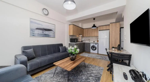 Great Flat With Shared Pool in Kepez, Забронировать Отель Анталья провинция Анталья