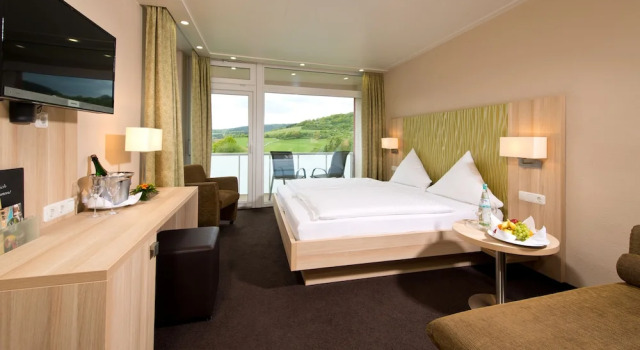Двухместный номер Superior с балконом Seehotel am Stausee 4 Sterne Superior
