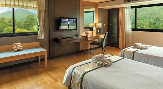 Двухместный номер Deluxe Alpine Golf Resort Chiang Mai