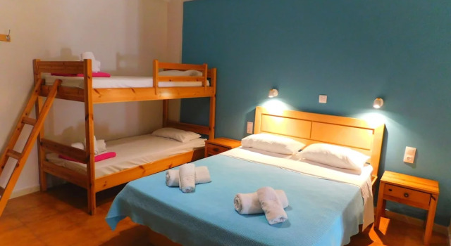 Семейный номер Standard c 1 комнатой с видом на море Perdika Mare Guesthouse