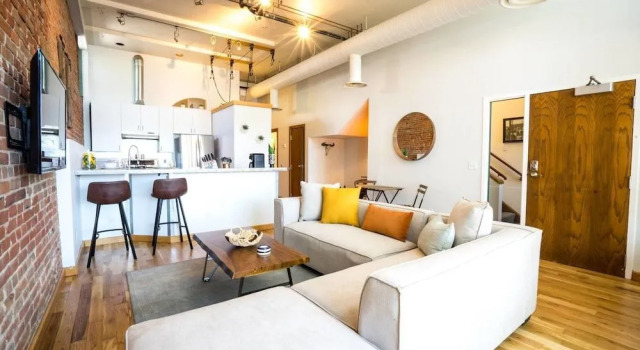 Modern Lohi Loft in Historic Building