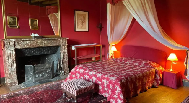 Люкс с видом на сад Manoir de la Rémonière