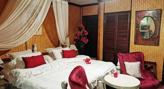 Полулюкс с видом на сад Hôtel Fenua Mataioa