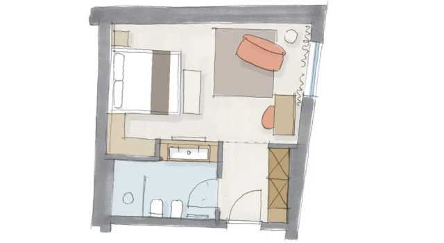 Номер Deluxe Guesthouse Suiteseven